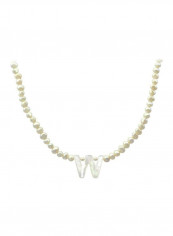 Pearls Strand Letter W Necklace reviews Pearls Strand Letter W Necklace