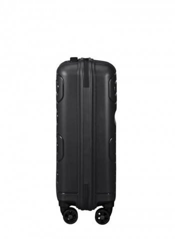 4 Wheels Sunside Hard Side Cabin Lugage Trolley Bag 55cm Black