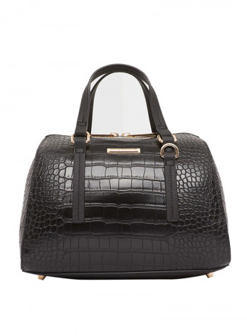 Comfortable Poppy Satchel Handbag Black