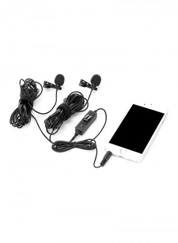 Lavmicro With 2 Capsules 6meter Black