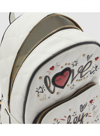 Stylish And Durable Fashionable Backpack White