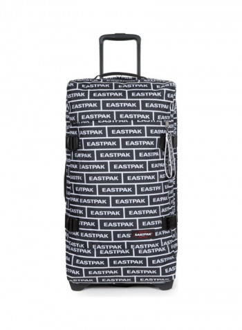 Traverz Cabin Lugage Trolley 26-Inches Black/White