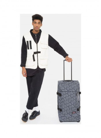 Traverz Cabin Lugage Trolley 26-Inches Black/White