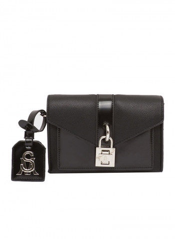 Belley Classic Design Satchel Bag أسود