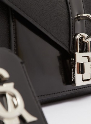 Belley Classic Design Satchel Bag أسود