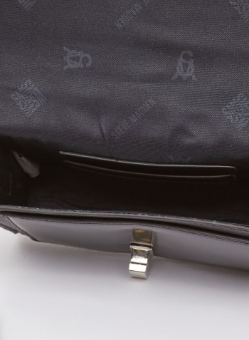 Belley Classic Design Satchel Bag أسود