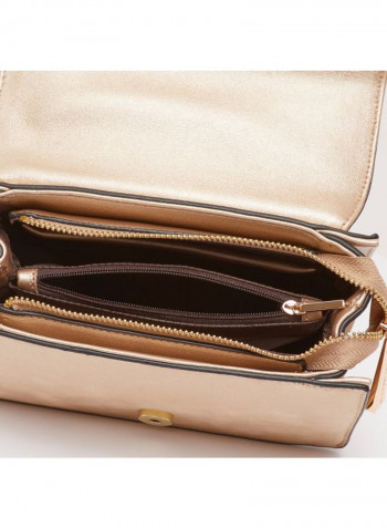Makalu Cross Body Bag Gold