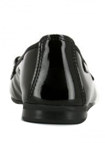 Paola Slip-On School Shoes Black