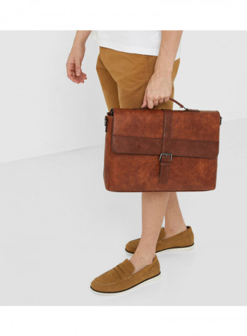 Cedro Messenger Bag Brown