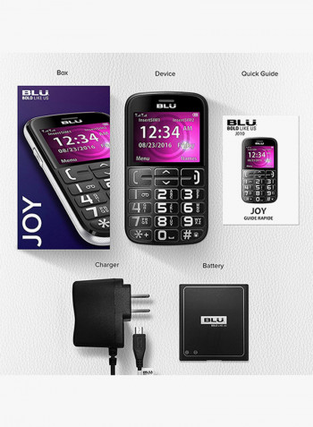 Joy Dual SIM Black 2G