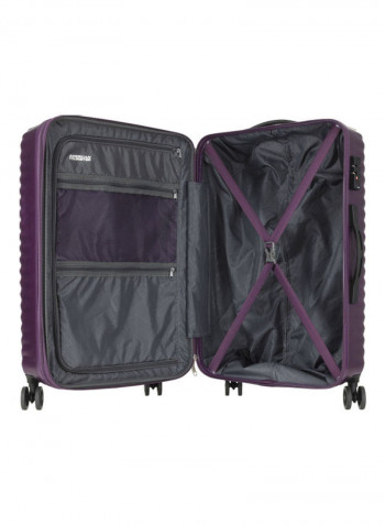 Sky Cove Spinner Luggage Trolley Light Purple
