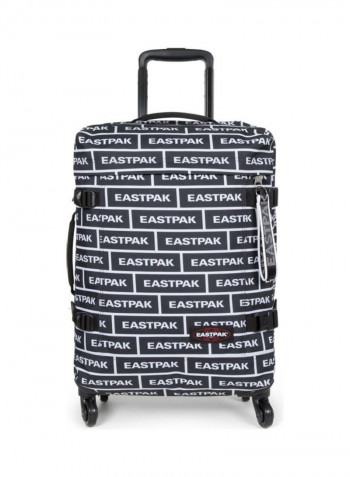 Trans Cabin Travel Luggage Trolley 21 Inch Black/White