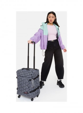 Trans Cabin Travel Luggage Trolley 21 Inch Black/White