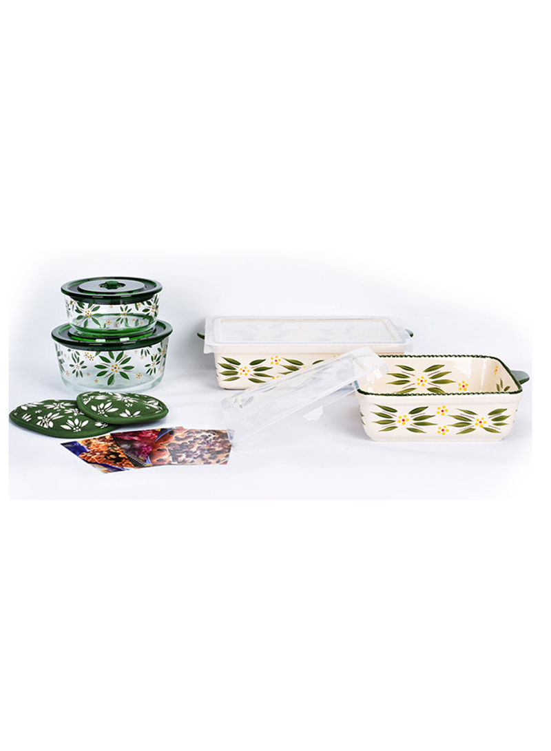 7-Piece Old World All-In One Bakers Bundle green