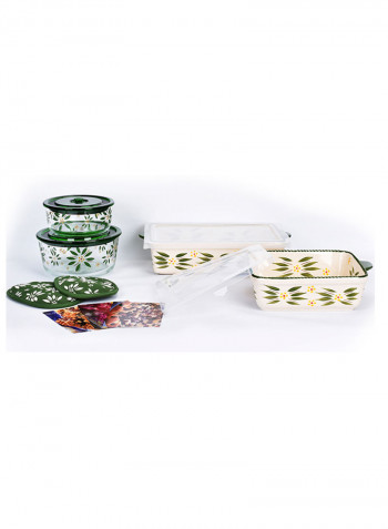 7-Piece Old World All-In One Bakers Bundle green