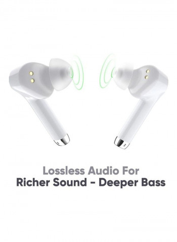 DuoPods M80 True Wireless Bluetooth Earbuds White