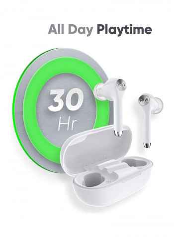 DuoPods M80 True Wireless Bluetooth Earbuds White