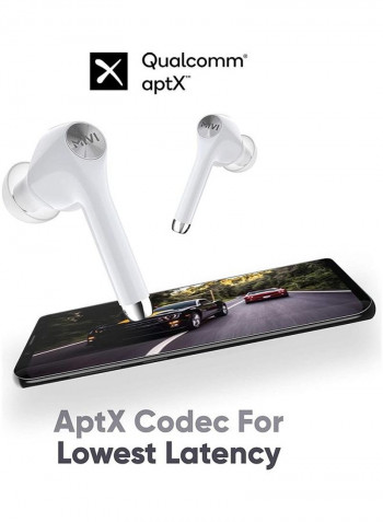 DuoPods M80 True Wireless Bluetooth Earbuds White