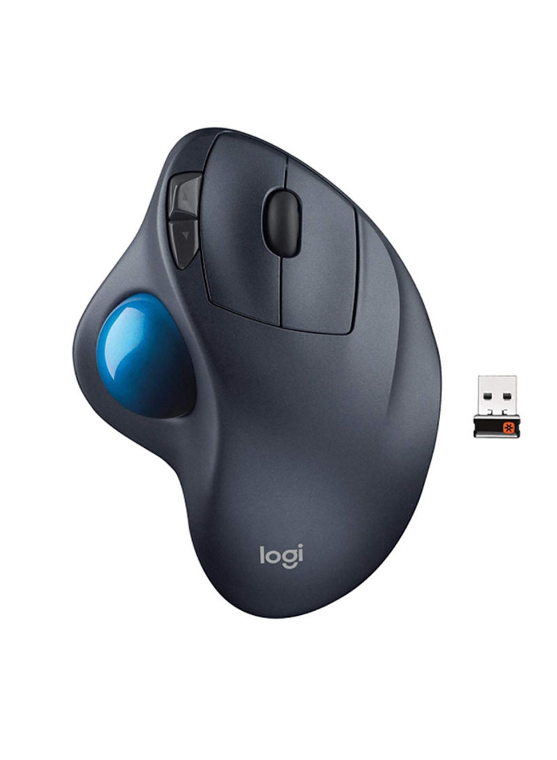 M570 Wireless Trackball Mouse Black/Blue