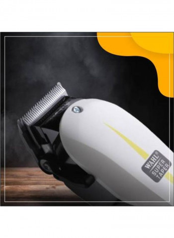 Super Taper Professional Vibrator Clipper White/Black