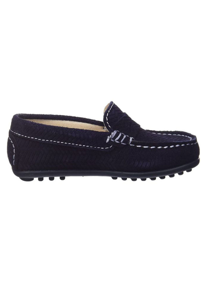 Slip-On Moccasin Loafer Shoes Navy
