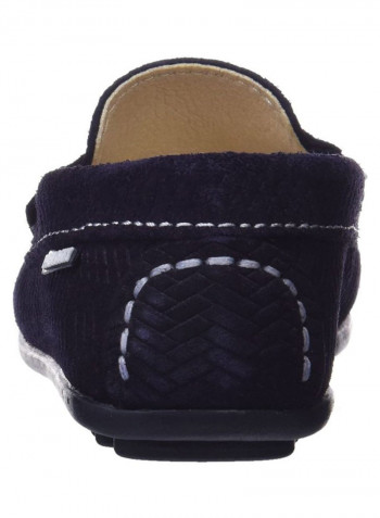 Slip-On Moccasin Loafer Shoes Navy