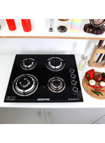 4-Burner Gas Cooker GK4410 Black