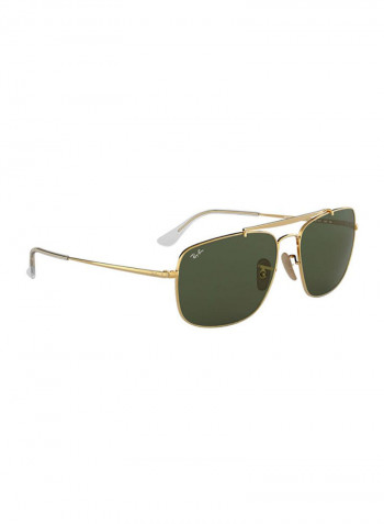 Full Rim Square Sunglasses - Lens Size: 58 mm