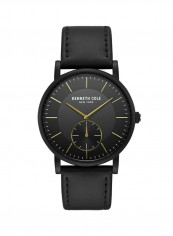Men's Dress Sport Leather Analog Wrist Watch KC50066005