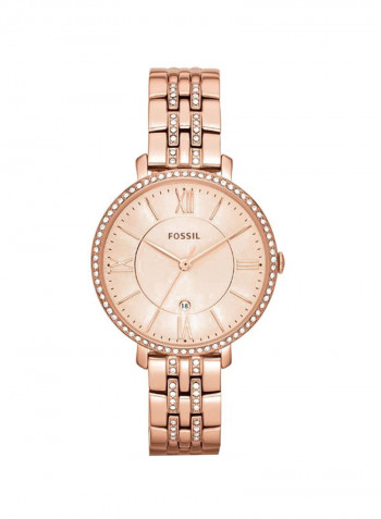 Women's Stainless Steel Analog Wrist Watch ES3546