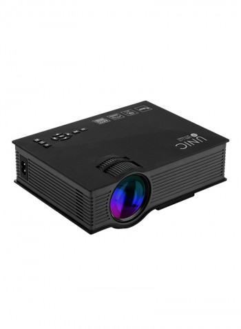 1200 Lumens HD LCD Projector UC46 Black