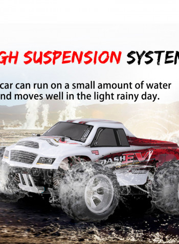 A979-B 2.4G 1/18 Scale 4WD 70KM/H High Speed Electric Full Proportional Big Foot RC Buggy Truck 29.3cm