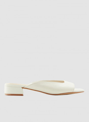 Culgoa Leather Sandals White