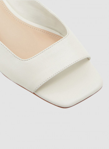 Culgoa Leather Sandals White