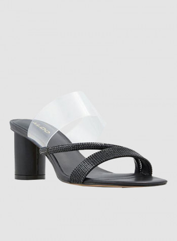 Muralis Embellished Sandals Black