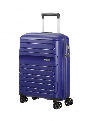 Spinner Sunside Hard Cabin Luggage Trolley Bag, 55cm Navy