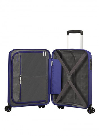 Spinner Sunside Hard Cabin Luggage Trolley Bag, 55cm Navy