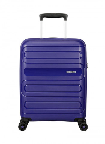 Spinner Sunside Hard Cabin Luggage Trolley Bag, 55cm Navy