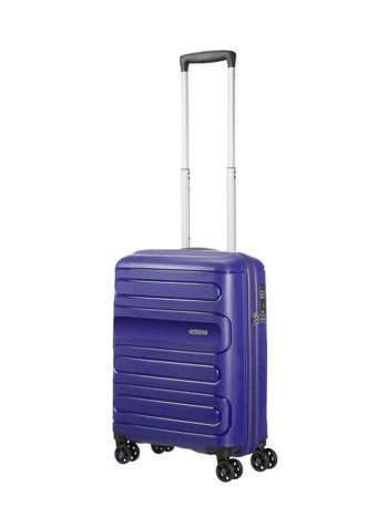 Spinner Sunside Hard Cabin Luggage Trolley Bag, 55cm Navy