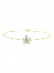 18 Karat Gold And Pearl Flower Bracelet reviews 18 Karat Gold And Pearl Flower Bracelet