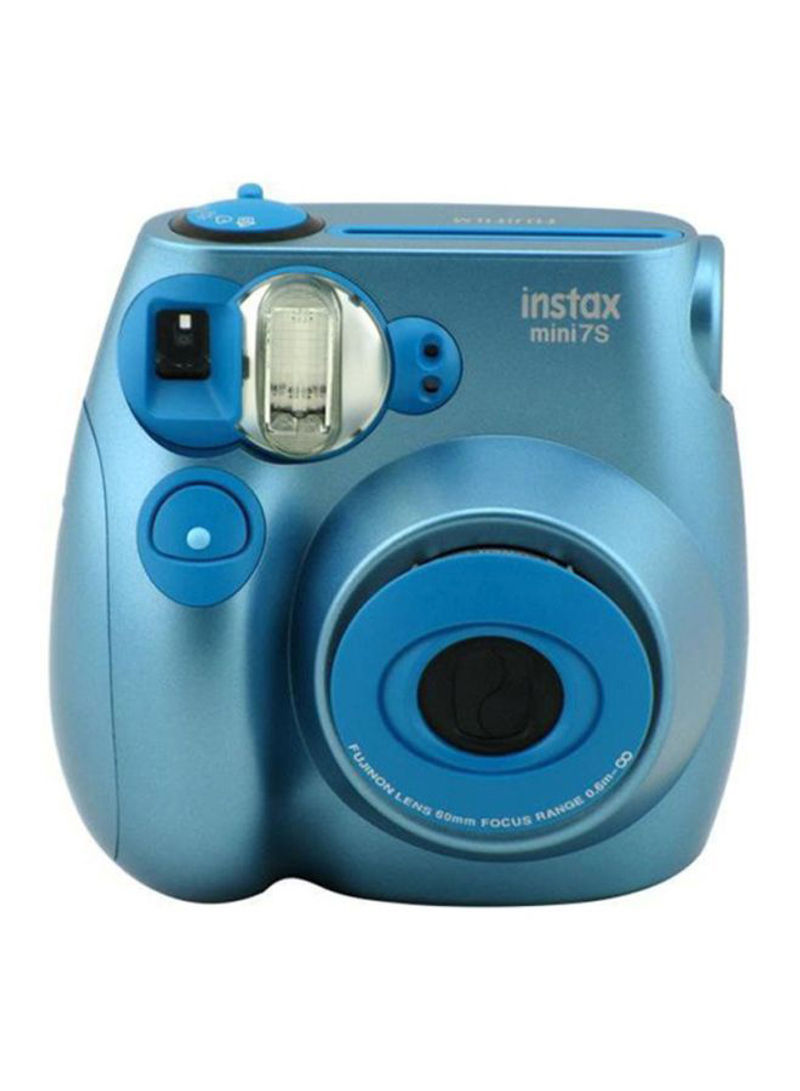 Instax Mini 7S Instant Film Camera Metallic Blue