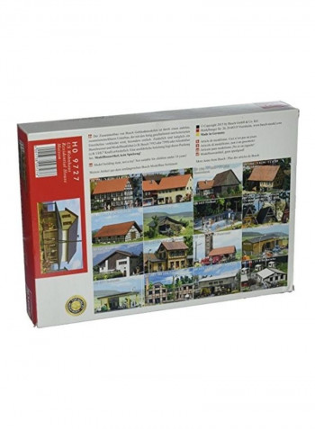 Residential House HO Scale Scenery Model