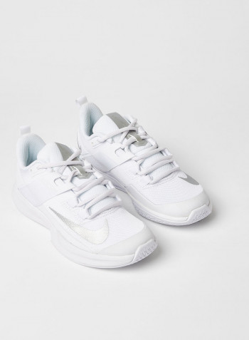 NikeCourt Vapor Lite Hard-Court Tennis Shoes White