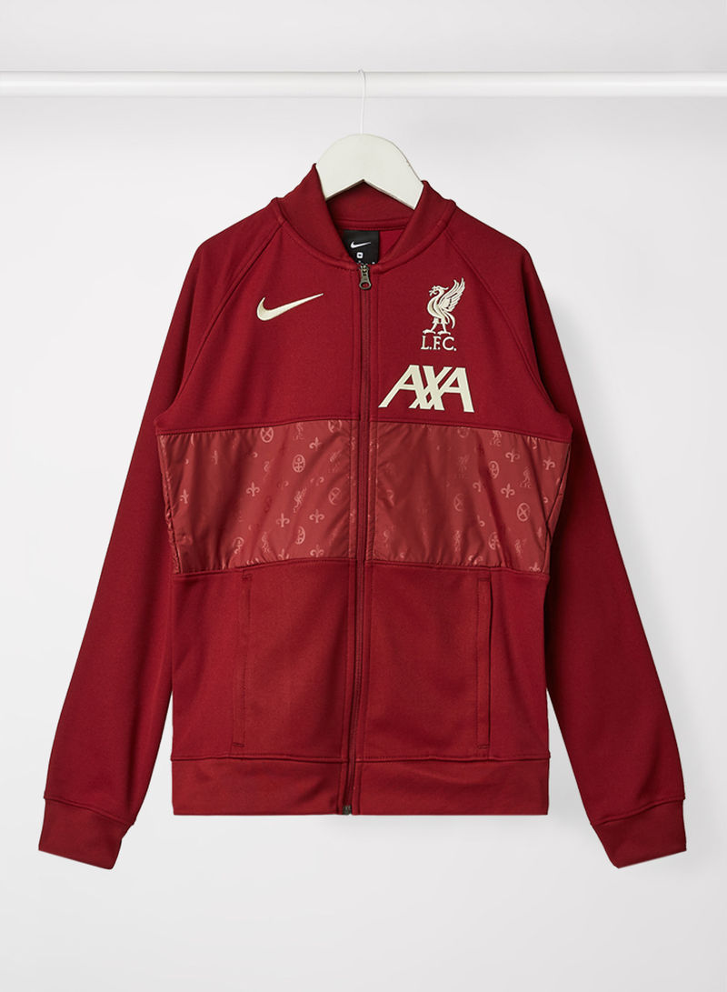Kids Liverpool F.C. Football Tracksuit Jacket Red