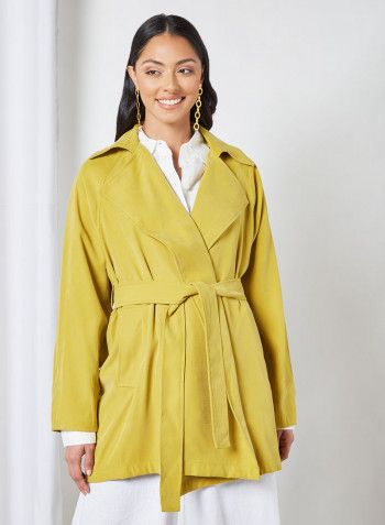 Trench Coat Lime