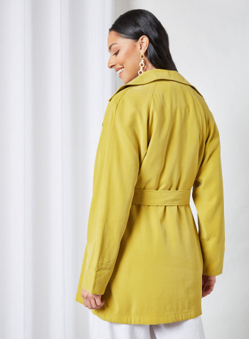 Trench Coat Lime