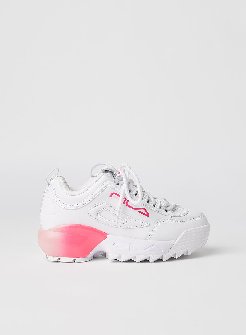 Kids Disruptor Sneakers White/Coral Blush/Pink