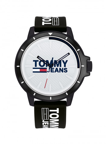 Men's Silicone Analog Watch-1791828