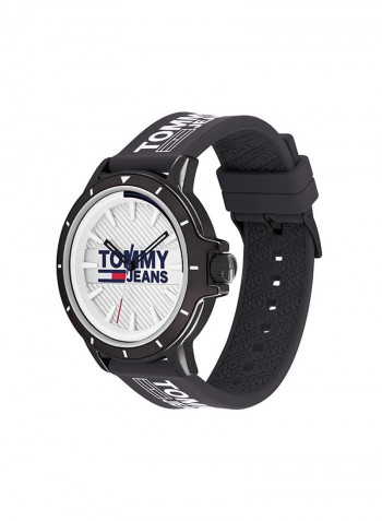 Men's Silicone Analog Watch-1791828