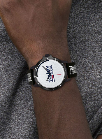 Men's Silicone Analog Watch-1791828